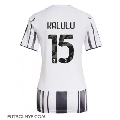 Camiseta Juventus Pierre Kalulu #15 Primera Equipación para mujer 2025-26 manga corta Camiseta Juventus Pierre Kalulu #15 Primera Equipación para mujer 2025-26 manga corta